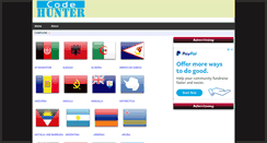 Desktop Screenshot of codehunter.info